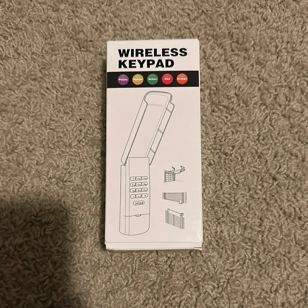 Wireless Garage Door Keypad